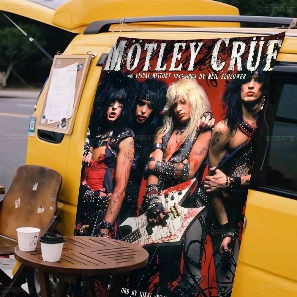 Commercial Printing Inc - Gorgeous Rock M-Motley C-Crues Band Advanced