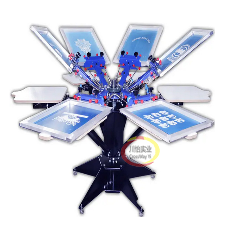 Commercial Printing Inc - 4 Color Screen Printing Machine for