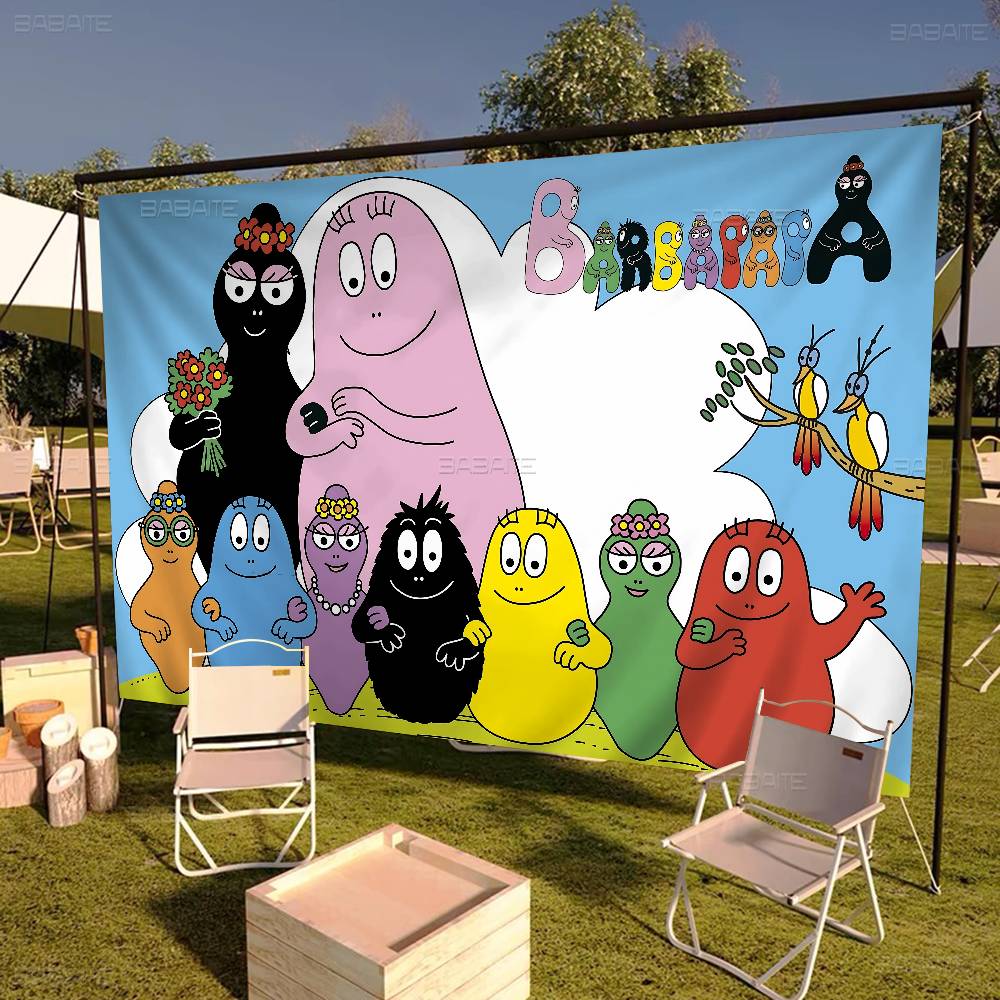 Commercial Printing Companies - Cute Cartoon Les Barbapapa Family Advanced