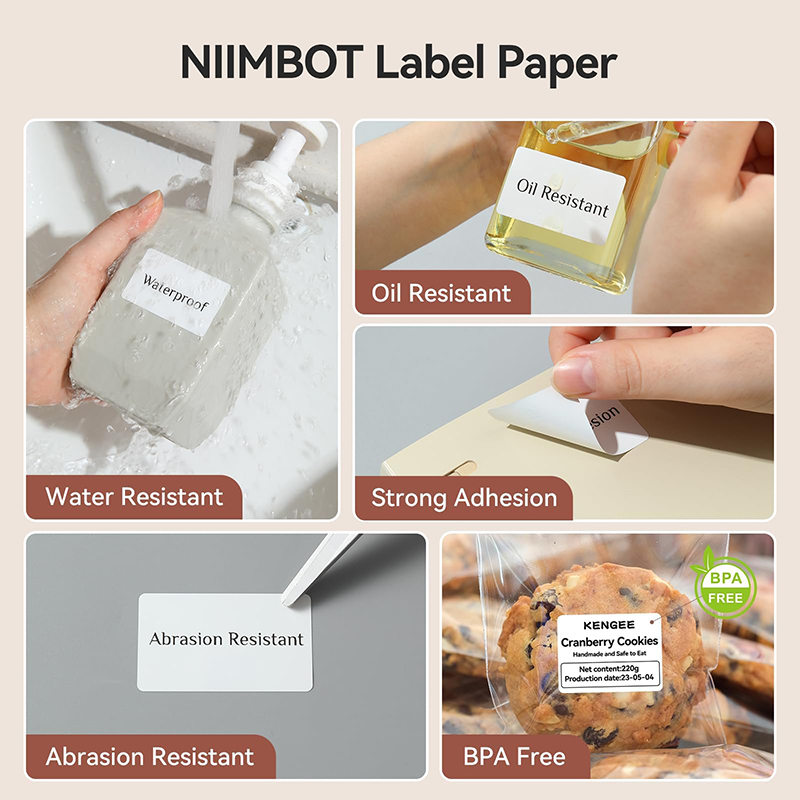 Niimbot 1/3/10 Rolls White The - Commercial Printing Inc review and price