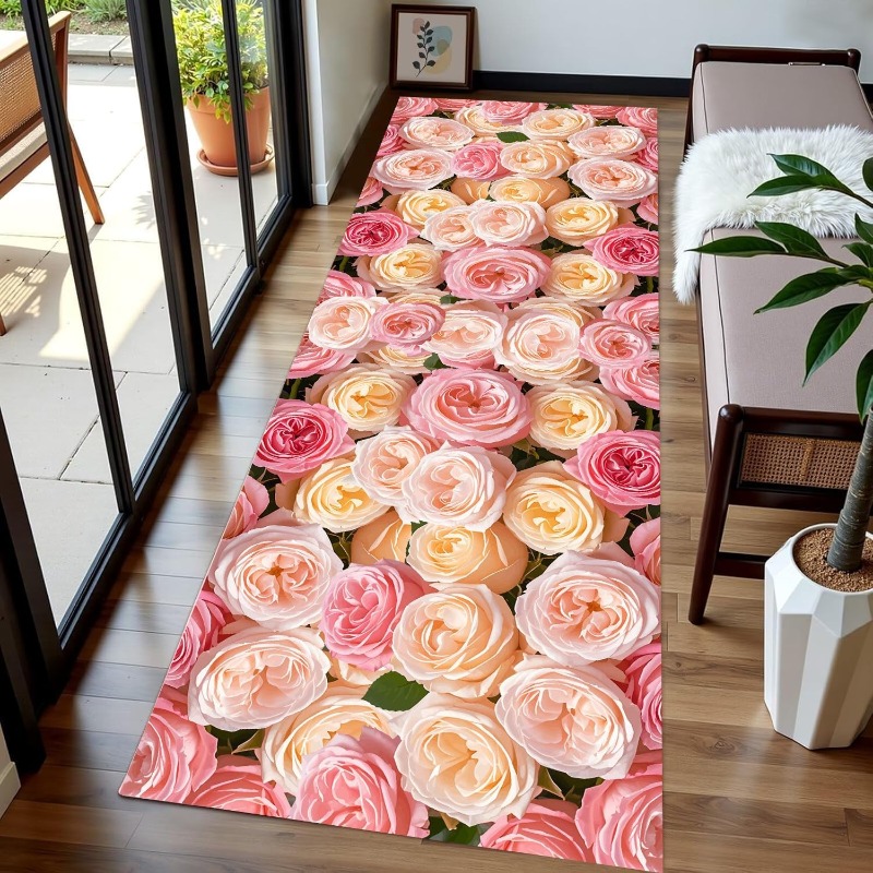 3D Vision Flower Runner Rug Su - Commercial Printing Format review and price