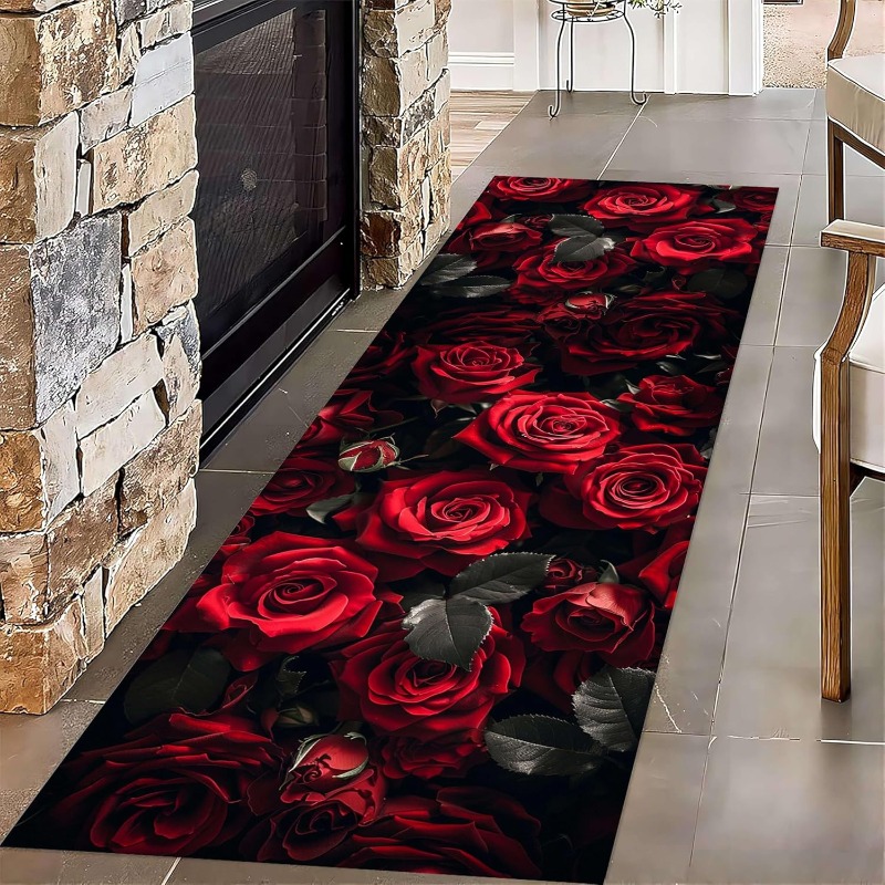 3D Vision Flower Runner Rug Su - Commercial Printing Format review and price