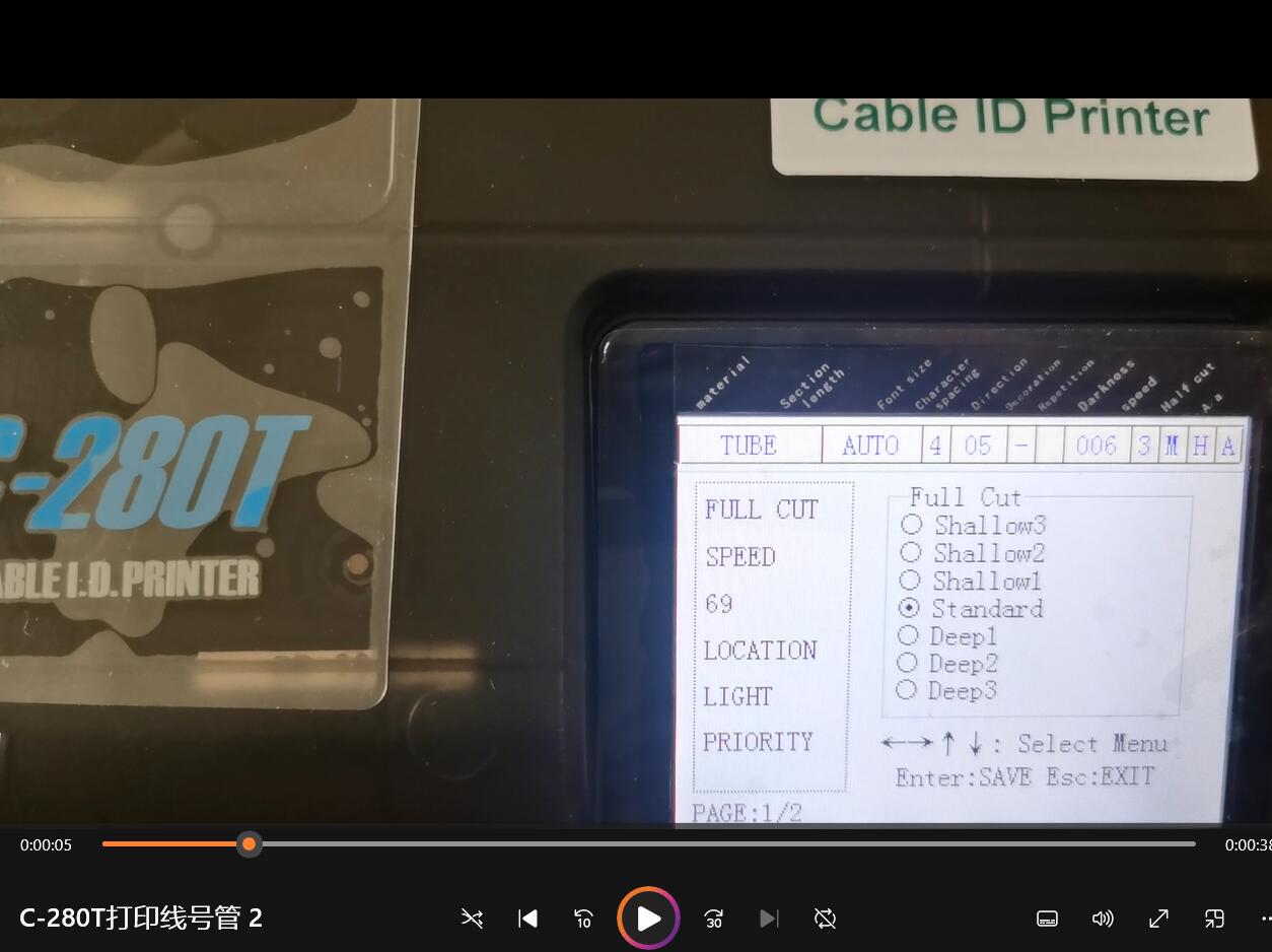  C-280T Cable ID Printer is u - Commercial Printing Inc review and price