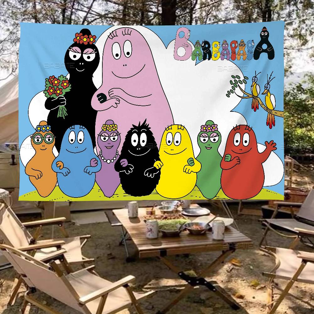 Cute Cartoon Les Barbapapa Fam - Commercial Printing Companies review and price