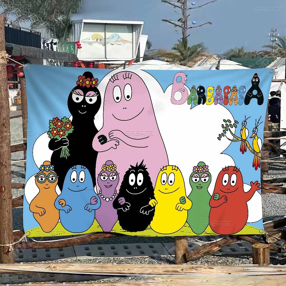 Cute Cartoon Les Barbapapa Fam - Commercial Printing Companies review and price